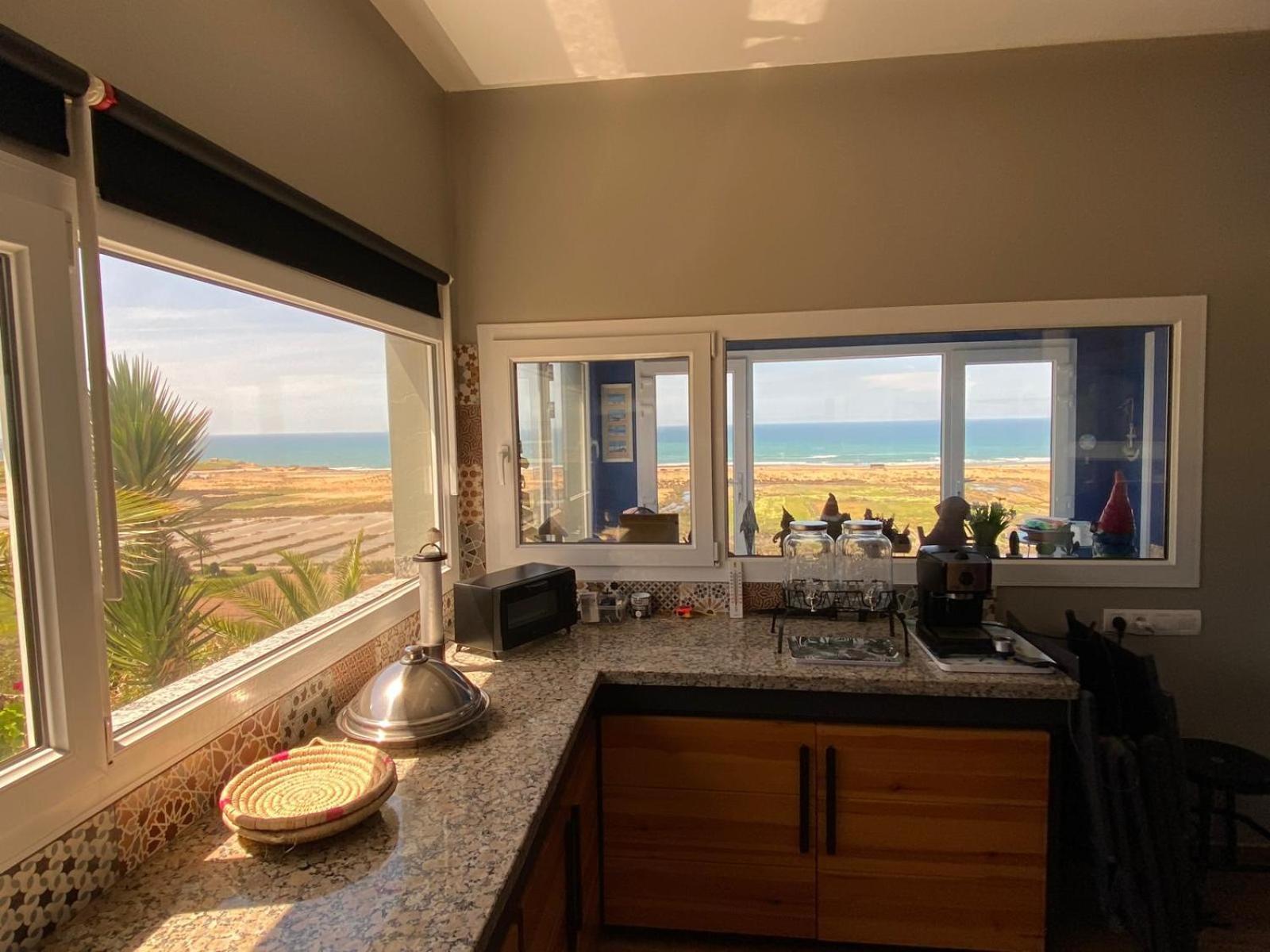 2 Bungalows Avec Vue Sur Mer Et Piscine Partagee Oualidia Eksteriør bilde